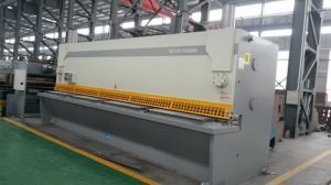 QC11K CNC гилотина срязване 16 × 6100