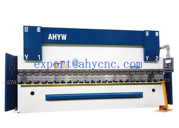 AHYW Yawei 100T 5m CNC metal bending machines  4 axis china suppliers
