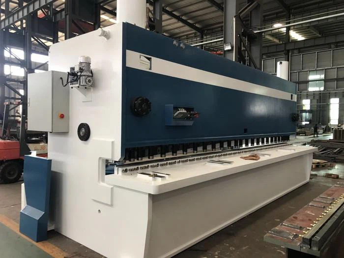 China AHYW Yawei 20mm 6m large sheet metal guillotine cutting machines