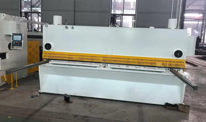 Yawei AHYW China made 6mm 3m cnc metal guillotine shear ESA S625 auto controller