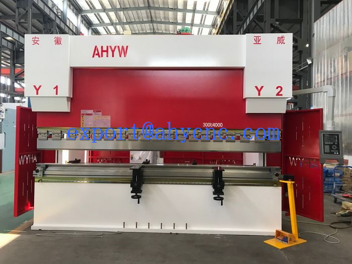 AHYW Yawei 300T4M 5 ос CNC преса спирачка DELEM DA52S