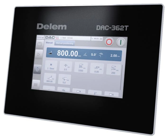 delem dac362t 5 axis cnc guillotine shear controller